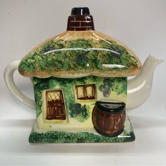 Tony Carter Tea Shop Teapot Pier 1 Carters of Suffolk Made in England Vintage - Picture 2 of 15
